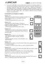 Preview for 18 page of Lincar Annarita 698 TP-SAC Using Instructions And Maintenance