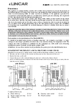 Preview for 42 page of Lincar Annarita 698 TP-SAC Using Instructions And Maintenance