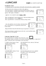 Preview for 59 page of Lincar Annarita 698 TP-SAC Using Instructions And Maintenance