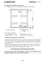 Preview for 35 page of Lincar Ilaria 703T-G Using Instructions And Maintenance