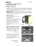 Preview for 21 page of Lincar Perla 514 Using Instructions