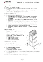 Preview for 83 page of Lincar Siria 840 Using Instructions And Maintenance