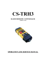 Предварительный просмотр 1 страницы LINCAST CS-TRH3 Operation And Service Manual