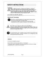 Preview for 4 page of Lincat C6R/100U User And Installation Instructions Manual