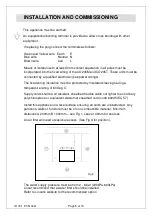 Preview for 5 page of Lincat CO133M Installation, Operating And Servicing Instructions