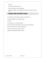 Preview for 5 page of Lincat CT1 Installation, Operating And Servicing Instructions