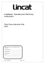 Lincat DK977 Installation, Operating And Servicing Instruction preview