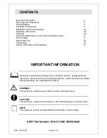 Предварительный просмотр 2 страницы Lincat EB3F/PB Installation, Operating And Servicing Instructions