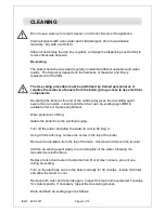 Preview for 9 page of Lincat EB3F/PB Installation, Operating And Servicing Instructions