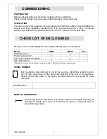 Предварительный просмотр 5 страницы Lincat LMD9 User, Installation And Servicing Instructions