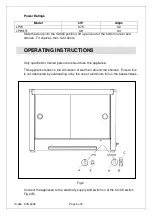 Preview for 5 page of Lincat LPW Installation, Operating And Servicing Instructions