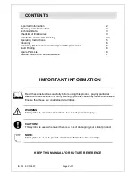 Preview for 2 page of Lincat LYNX 400 LCO Installation, Operating And Service Instructions