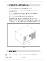 Preview for 5 page of Lincat LYNX 400 LCO Installation, Operating And Service Instructions