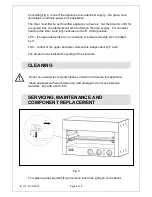 Предварительный просмотр 6 страницы Lincat Lynx 400 LSC Installation, Operating And Servicing Instruction