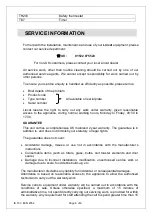 Preview for 8 page of Lincat Lynx 400 Installation, Operating And Servicing Instructions