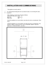 Предварительный просмотр 4 страницы Lincat OE7503 User, Installation, Servicing And Conversion Instructions