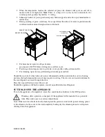 Предварительный просмотр 8 страницы Lincat OE7701 User, Installation And Servicing Instructions