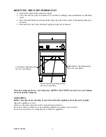 Предварительный просмотр 9 страницы Lincat OE7701 User, Installation And Servicing Instructions