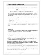 Preview for 13 page of Lincat OE8008 Installation, Operating And Servicing Instructions