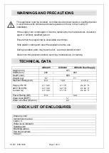 Preview for 3 page of Lincat OE8405 Installation, Operating And Servicing Instructions