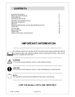 Предварительный просмотр 2 страницы Lincat OE8802 Installation, Operating, Servicing And Conversion Instructions