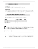 Preview for 5 page of Lincat OG7001 User, Installation, Servicing And Conversion Instructions