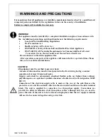 Preview for 4 page of Lincat Opus 700 OE7008 User, Installation And Servicing Instructions