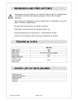 Preview for 3 page of Lincat Opus 700 Salamander OE7304 Installation, Operating And Servicing Instructions