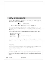 Preview for 11 page of Lincat Opus 800 OE8210 Installation, Operating And Servicing Instructions