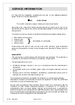 Preview for 13 page of Lincat PHEH01 Installation, Operating And Servicing Instruction