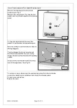 Preview for 13 page of Lincat Phoenix PHDR01 Installation, Operating, Servicing And Conversion Instructions