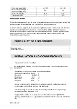 Preview for 4 page of Lincat Phoenix PHER01-A002 Installation & Operating Instructions Manual