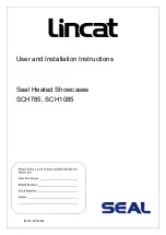 Lincat SCH1085 User And Installation Instructions Manual preview