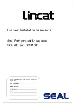 Lincat SCR1085 User And Installation Instructions Manual предпросмотр