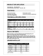 Preview for 5 page of Lincat Seal HB2 User And Installation Instructions Manual