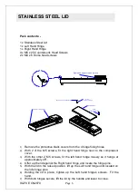 Предварительный просмотр 6 страницы Lincat Seal SSG5 Installation And User Instructions Manual