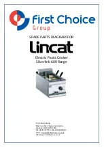 Preview for 1 page of Lincat Silverlink 600 Range Manual