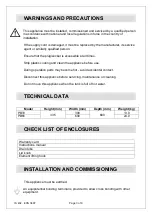 Preview for 4 page of Lincat Silverlink 600 Range Manual