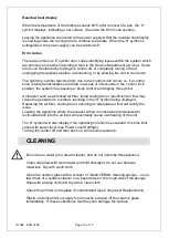 Preview for 10 page of Lincat Silverlink SLI21 Installation, Operating And Servicing Instructions