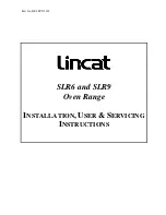 Lincat SLR6 Installation, User & Servicing Instructions предпросмотр