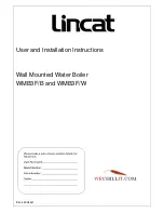 Предварительный просмотр 1 страницы Lincat WMB3F/B Instruction Manual