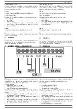 Предварительный просмотр 21 страницы Lince 1877TRISGSM Installation, Operation And Maintenance Manual