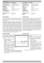 Предварительный просмотр 2 страницы Lince 1883 ZENITH DT/E Installation, Programming, And Operating Manual