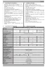 Предварительный просмотр 3 страницы Lince 1947-BOBBY180-E-AM Installation, Operation And Maintenance Manual