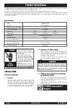 Preview for 6 page of Lincoln Electric 05-4330 Operating Manual