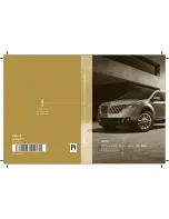 Lincoln Electric 2013 MKX Owner'S Manual preview