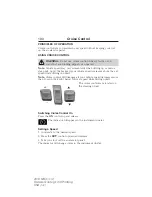 Preview for 191 page of Lincoln Electric 2013 MKX Owner'S Manual