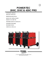 Lincoln Electric 280C Pro Operator'S Manual preview
