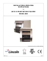 Lincoln Electric 8005-000-E (EXPORT) Installation & Operating Instructions Manual preview
