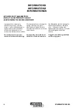 Preview for 4 page of Lincoln Electric 9114 0768 Safety Instruction For Use And Maintenance